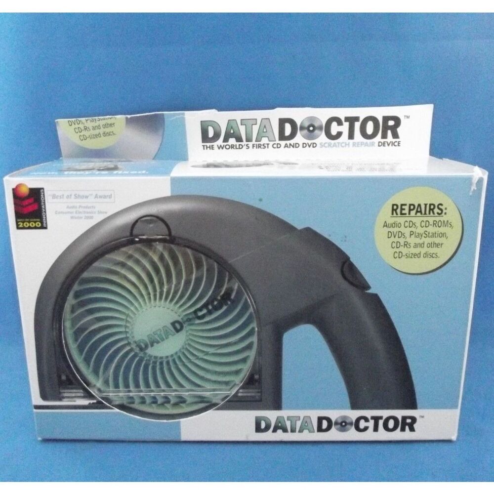 Datadoctor CD DVD Scratch Repair Device Game & Data Repair Digital Innovations